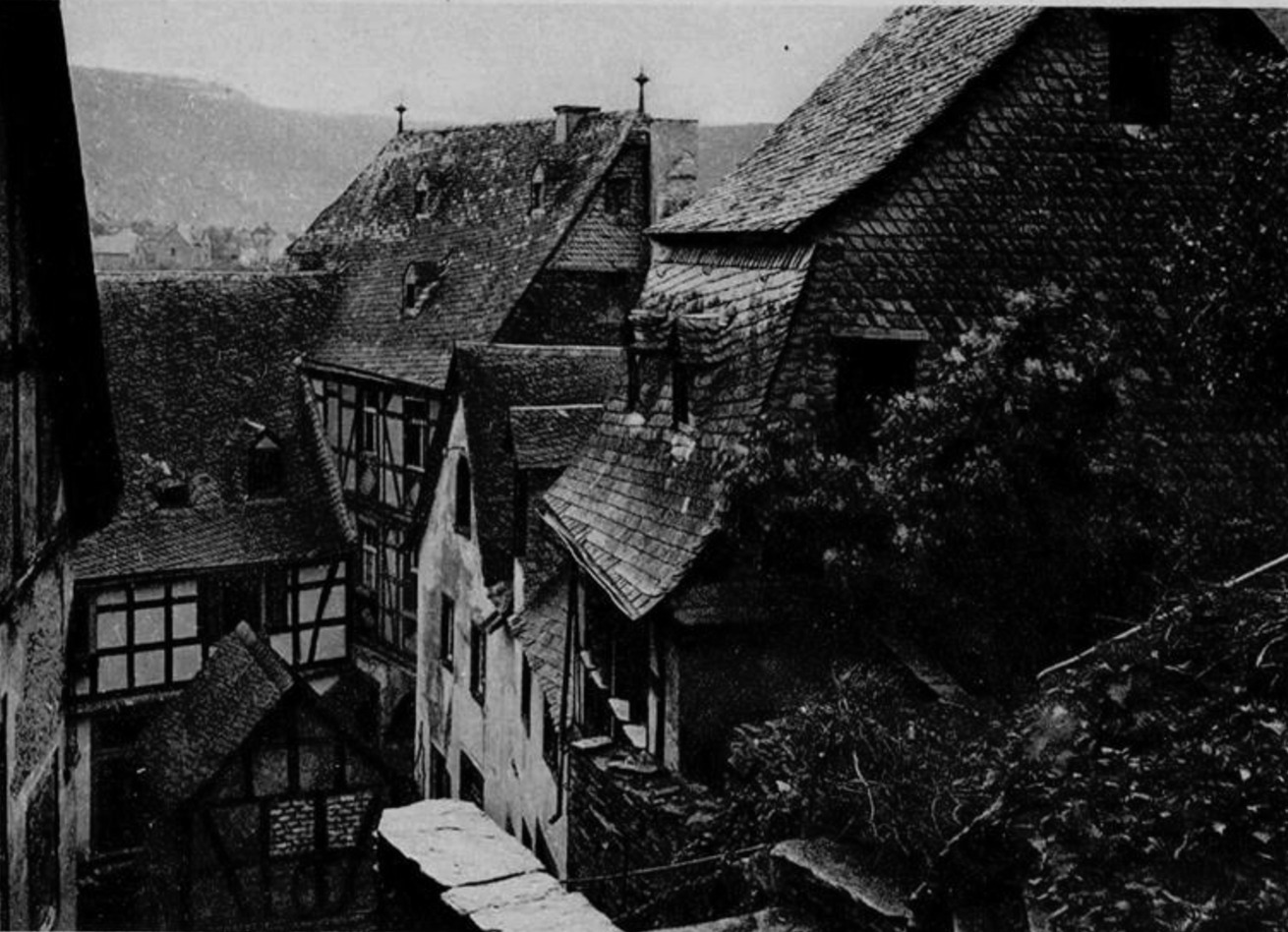 Blick auf Beilsteiner Dächer