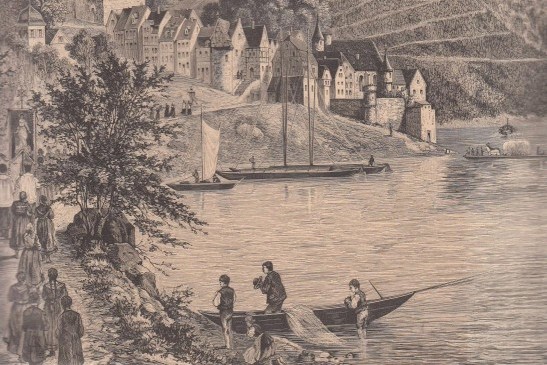 Holzstich Beilstein 1886