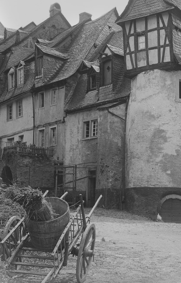 Leiterwagen-Marktplatz
