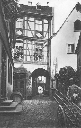 Nordtor von Innen