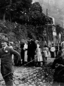 Uferstrasse Richtung Briedern 1919 Uferstrasse Richtung Briedern 1919