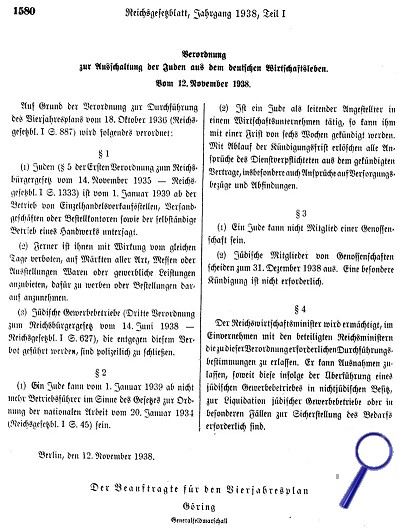 Verordnung zur Ausschaltung