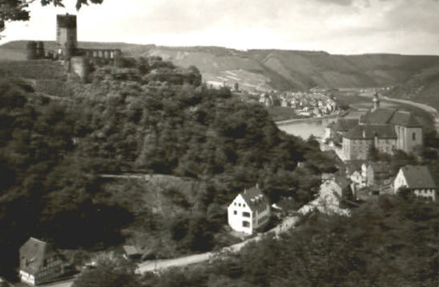 Weg zur Mühle ca 1960