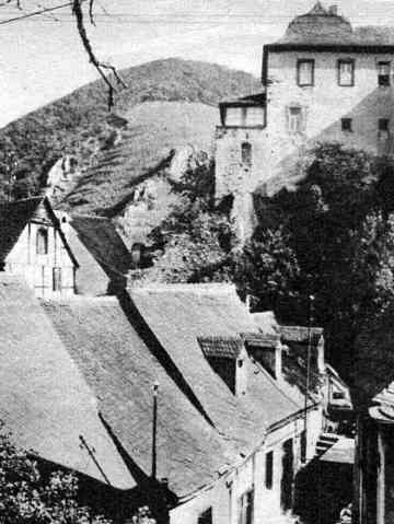 Bebauung Osttor von oben gesehen