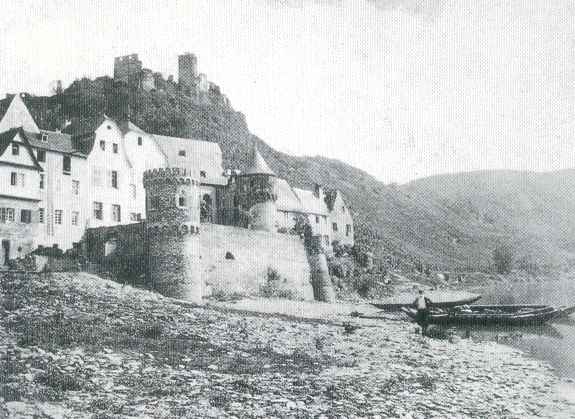 Lipmannterasse um 1860 Lipmannterasse um 1860