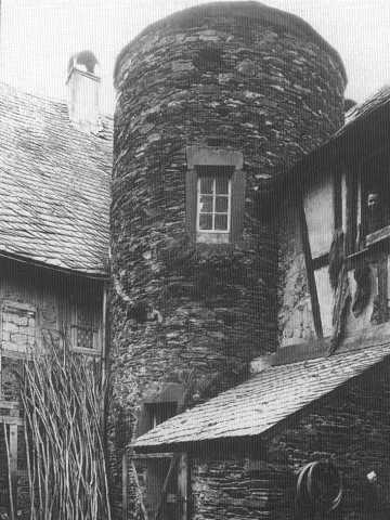 Rundturm in der südlichen Stadtmauer von 1919 Rundturm in der südlichen Stadtmauer von 1919