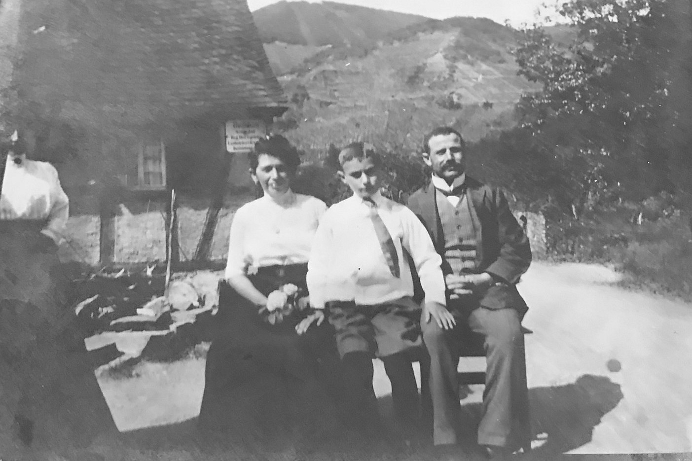Ehemalige Mühle aus süd-östlicher Richtung aufgenommen im Jahr 1916